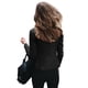 thumbnail image 3 of Chaqueta de piel sintética Txlixc mujer Estilo de ocio S M L XL XXL, 3 of 4