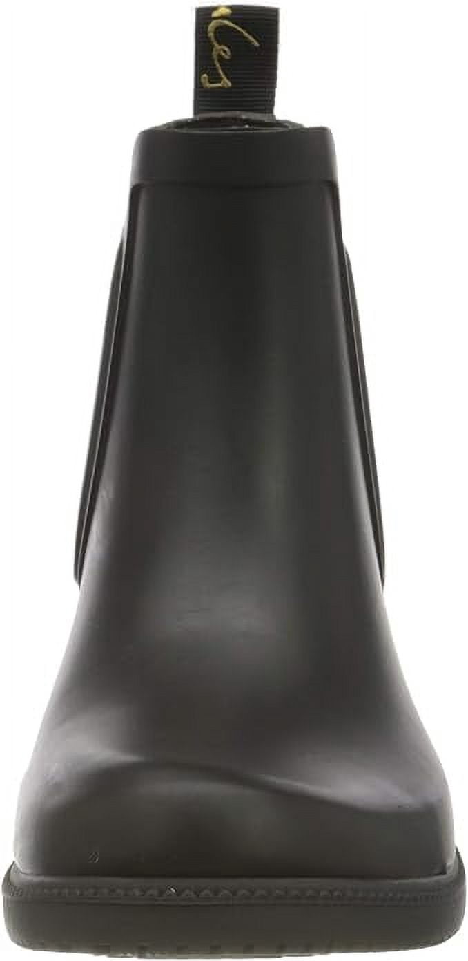 Joules Women's Rain Boot Rutland Black, 6