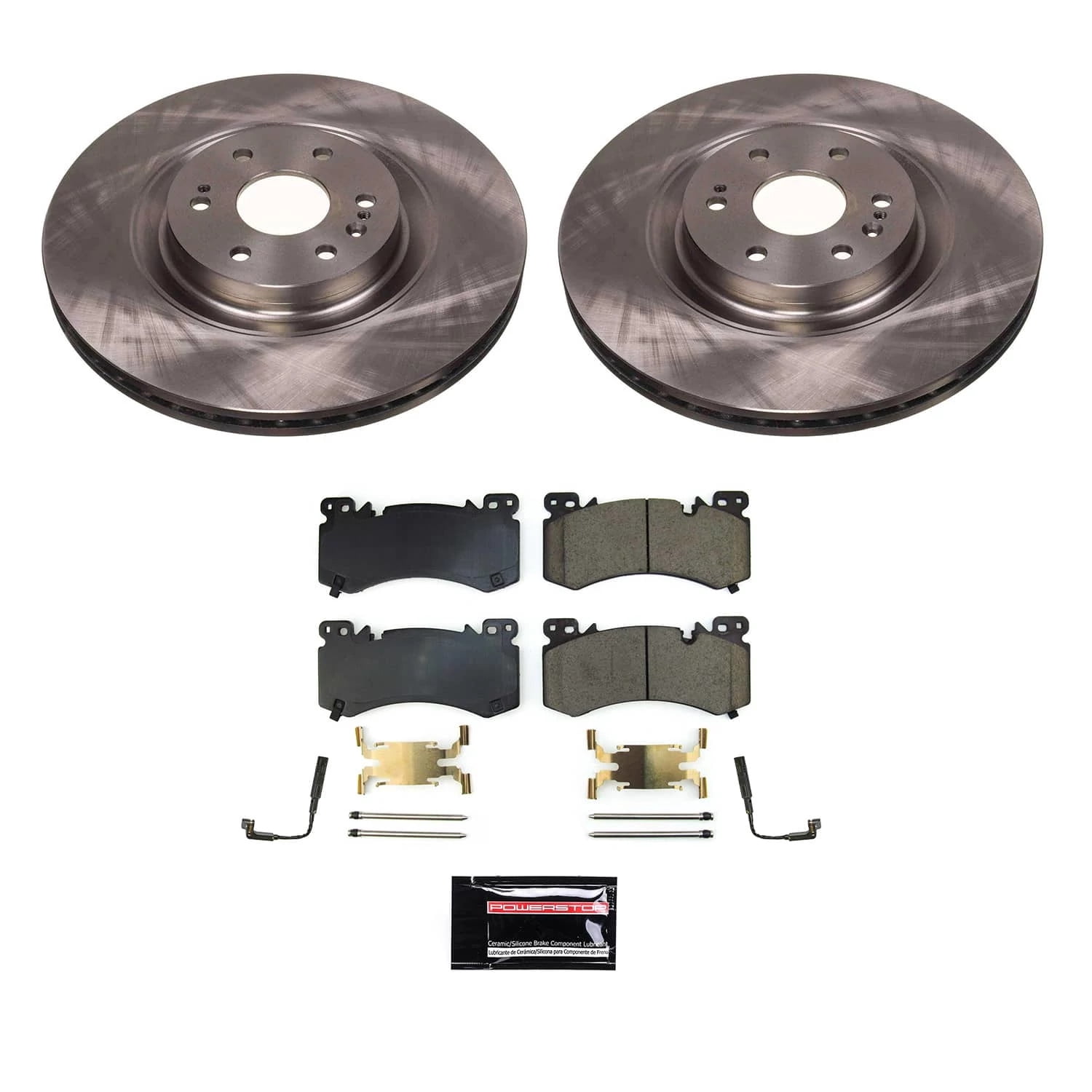 PowerStop Front Stock Replacement Brake Pad and Rotor Kit Fits: CHEVROLET Select Models KOE8924