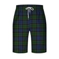 thumbnail image 3 of Xysaqa Plus Size Men's Plaid Pajama Short Pants, Soft Elastic Waist Lounge Sleep Shorts Summer Savings Big & Tall Size 3X 4X 5X 6X, 3 of 4