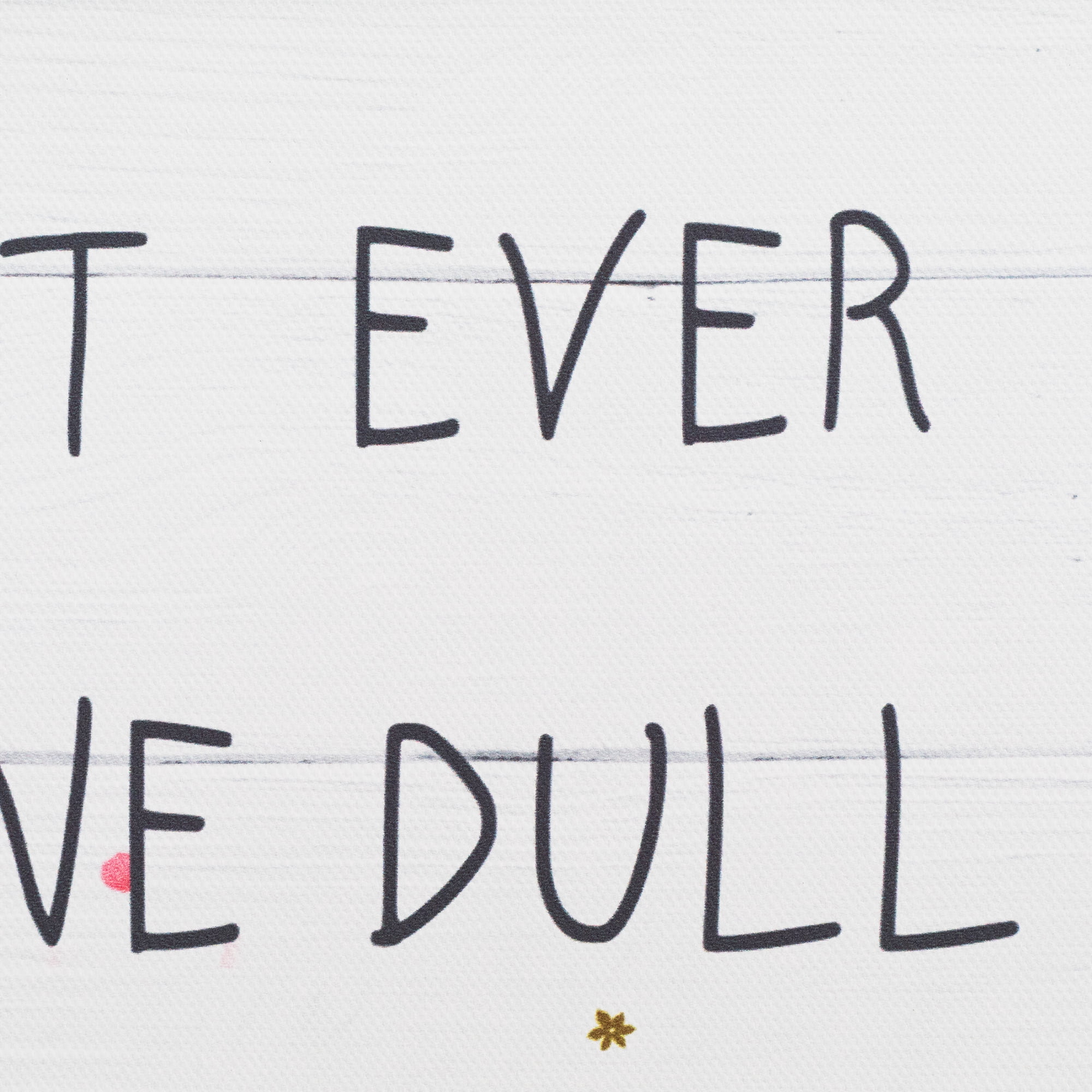 Northlight Don't Ever Let Anyone Dull Your Sparkle Metal Framed Canvas Wall Sign- 12" x 12"