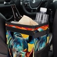 thumbnail image 6 of Rhinoceros Foldable Mini Trash Can for Car with Lid, Leak-Proof, and Hanging Storage Bag - Car Trash Can, 6 of 6