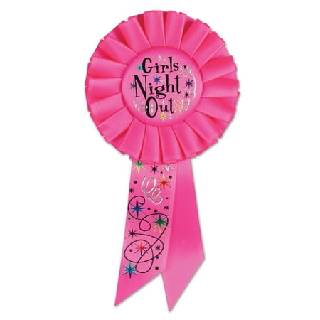 6 Pack Beistle Bachelorette Party Girls' Night Out Rosette