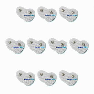 TENS Electrodes Compatible with HealthMateForever - 10 (5 Pair) Premium ...