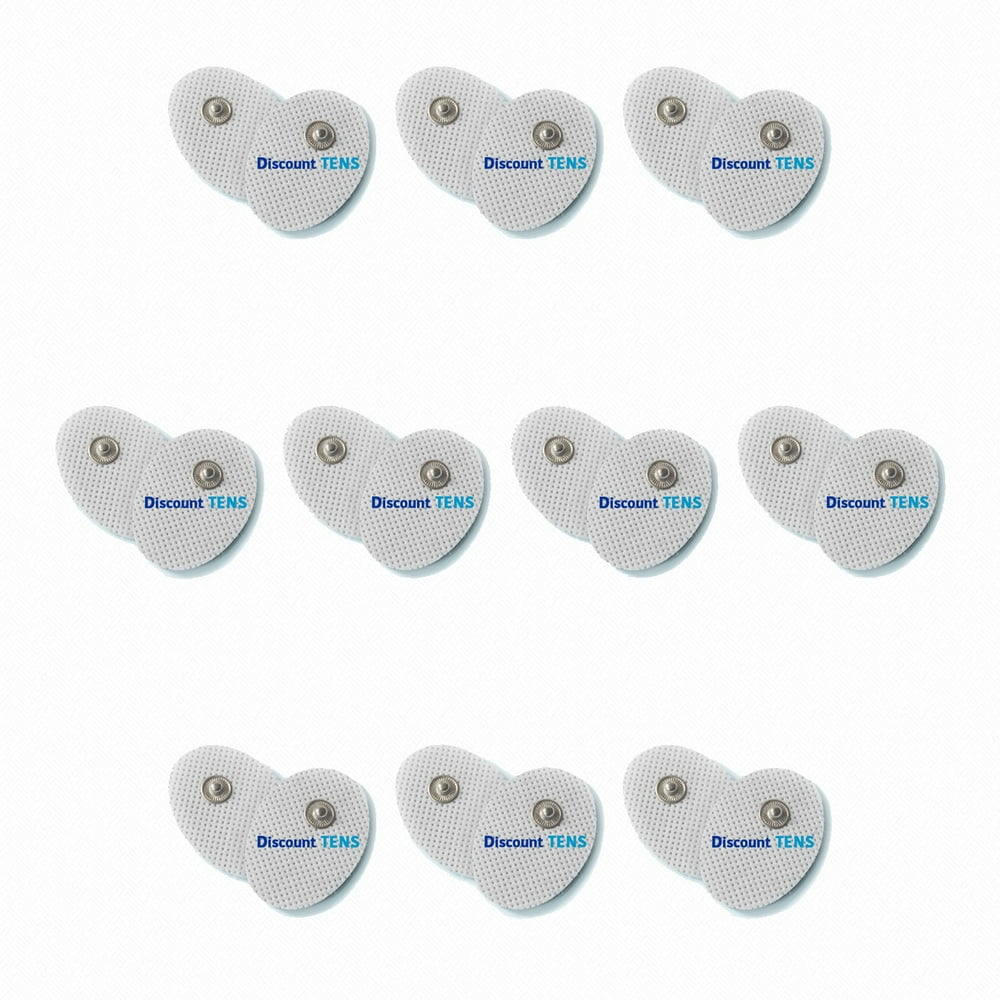 TENS Electrodes Small 1.57" x 1.18" Replacement Pads for TENS Units