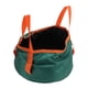 thumbnail image 3 of Cubo plegable con asa, lavabo plegable portátil, contenedor de agua ligero para acampar, senderismo, pesca, negro y verde YUNYI BRAND  Deportes, 3 of 8
