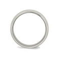 thumbnail image 6 of Mens Chisel Stainless Steel 8mm Ridged Edge Polished Wedding Band Ring, 6 of 7