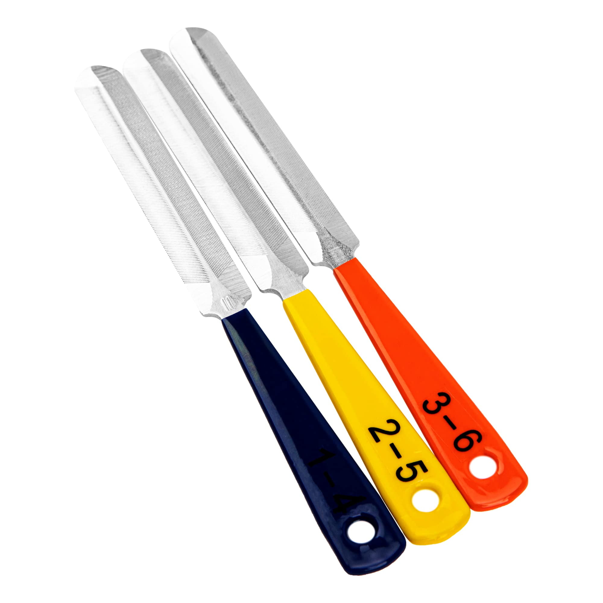 3Pcs Guitar Nut File Set Nail Puller Repair Tool Stainless Steel Guitar Fret File Compatible with Bass Mandoline Repair