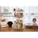 thumbnail image 4 of Organizador de perfumes BOTIDE Diamond Pattern 360, acrílico giratorio, 4 of 7