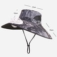 thumbnail image 2 of Yoyauz Sun Hat with Solar Fan, Mens Summer UV Protection Wide Brim Fishing Hats Cowboy Hat Fisherman Hat Beach Hats Garden Hat for Outdoor Sports, 2 of 7