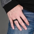 thumbnail image 4 of Fashion Fidget Spinner Ring - Frosted Alloy for Anti-Anxiety & Style, 4 of 8