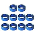thumbnail image 4 of Anillos de Pata de Paloma de Metal Sunnimix 10 Uds Azul, 4 of 7