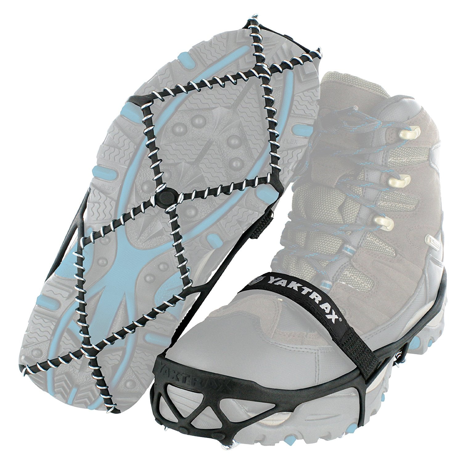 Walk Traction Cleats for Walking on Snow and Ice Medium (Shoe Size: W 10.5-12.5 M 9-11), USA, Brand YakTrax by