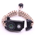 thumbnail image 1 of Fashion Men Outdoor LED Light Survival Umbrella Rope SOS Bracelet Emergency Rescue Bracelet Compass Sport Whistle Bracelets DMH, 1 of 6