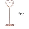 12 Piece Mini Place Card Holders Table Number Stand Table Card Holder