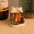 thumbnail image 5 of LAMIRO Christmas Village Led Lighted Christmas Village Houses with Figurines Christmas Village Collection Indoor Room Decor, 5 of 7