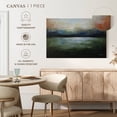 thumbnail image 5 of Elephant Stock Abstract Lake James Wall Art - Horizontal Canvas Wall Art - Living Room Wall Decor - Abstract Canvas - Orange And Green Decor By Hippie Hound Studios - 12" x 8", 5 of 8