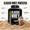 thumbnail image 4 of NutraBio Classic Whey Protein Powder- Full-Spectrum Amino Acid Profile - No Fillers, Artificial Colors, Preservatives - Low Glycemic Index - Chocolate Milkshake, 5 Pounds, 4 of 8