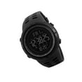 thumbnail image 1 of facefd 1251 Mens Digital Sports Watch Waterproof Stopwatch Countdown Black, 1 of 9