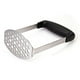thumbnail image 1 of Triturador de patatas, triturador de patatas de acero inoxidable mango antideslizante utensilios de cocina para alimentos para bebés nivel ancho y ergonómico Ormromra CPB-US-WZY10, 1 of 5