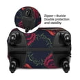 thumbnail image 2 of Pofeuu Roses Skulls Print Luggage Suitcase Cover Protector Luggage Washable Covers Aesthetic for 18/24/28/32 inch Luggage（No luggage included）-Large, 2 of 7