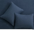 thumbnail image 5 of Levtex Home - Ballou Quilt Set - Full/Queen Quilt and Two Standard Shams - Bordered - Navy - Quilt (88x92in.) and Shams (20x26in.) - Reversible - Cotton, 5 of 6