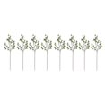 thumbnail image 4 of Transemion 4x Green Realistic And Portable Simulated Flowers And Plants For Any Occasion Detailed Design Leaves Handmade 2Set, 4 of 6