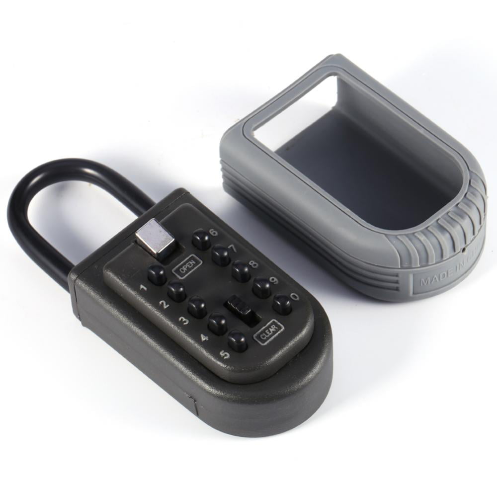 Fdit Key Safe Padlock,OTVIAP Portable Key Safe Box Lock 10 Digits Security Zinc Padlock Hide