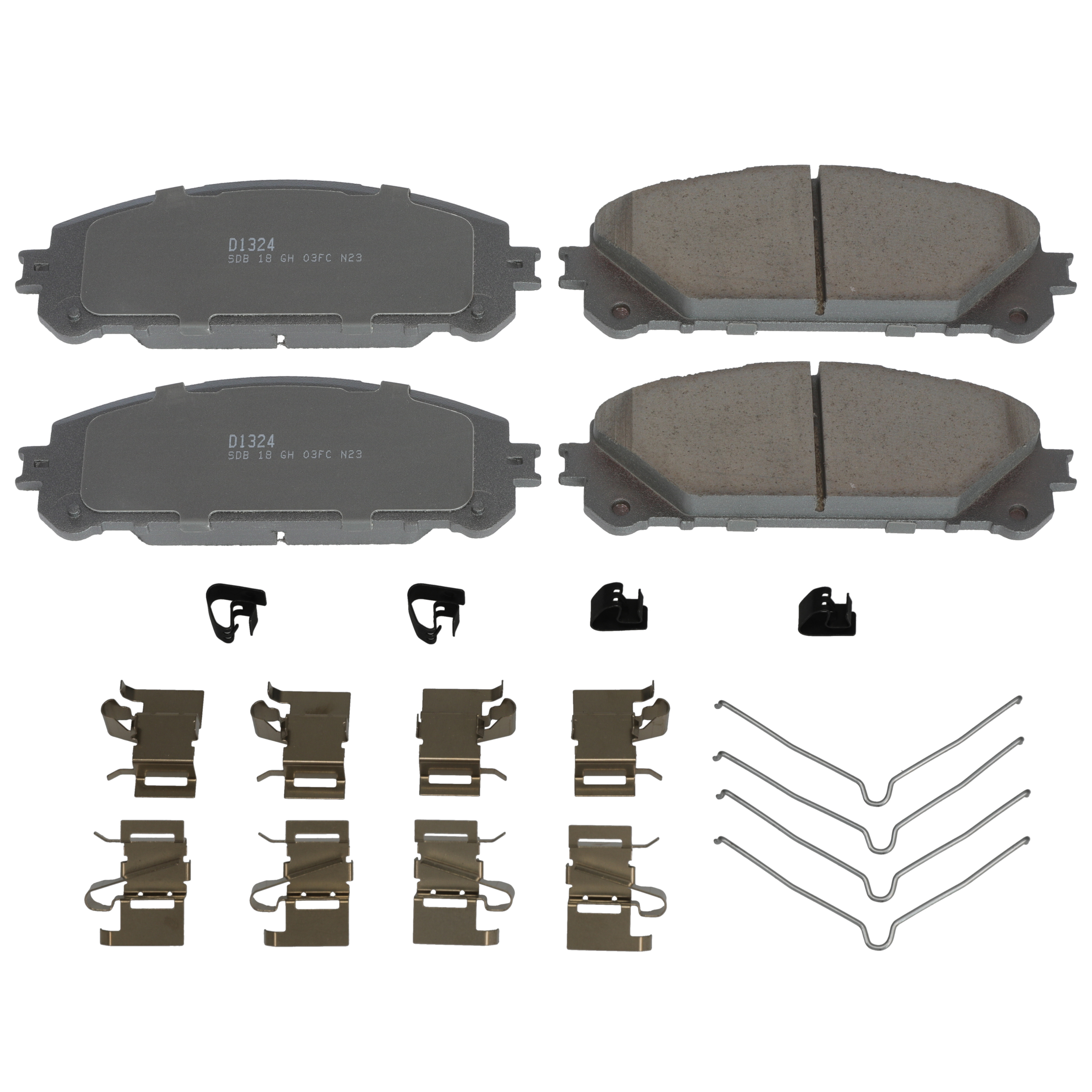 Winstop Brake Pad Set, Front WS.1324.0.C, Toyota Highlander 2019-2008