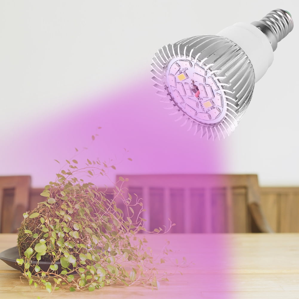 18W LED Plant Grow Light Bulbs Full Spectrum E27 Lamp Indoor Hydroponic Flower 