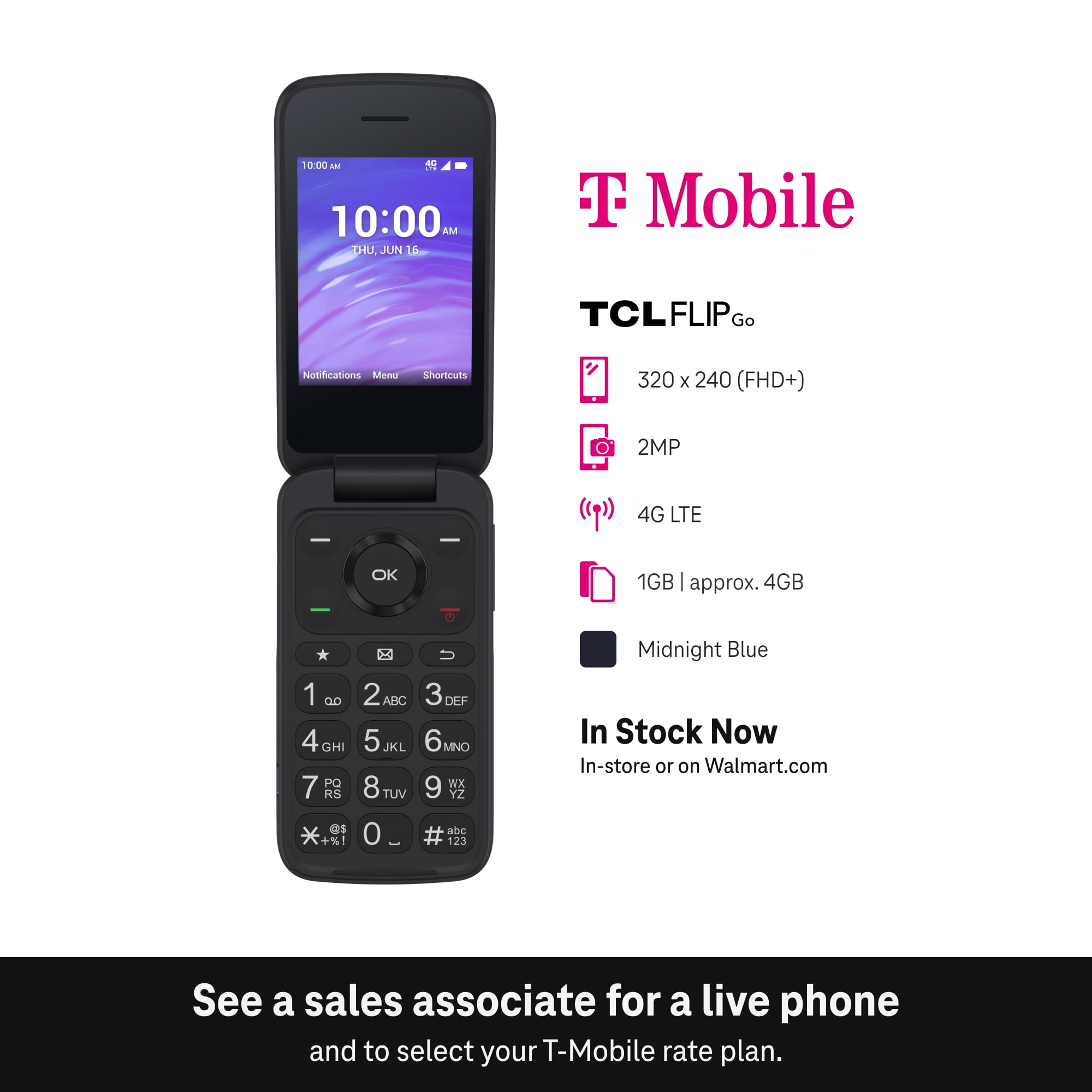 T-MOBILE TCL FLIP GO