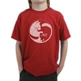 thumbnail image 1 of Boy's Word Art T-shirt - Yin Yang Cat, 1 of 2