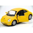 thumbnail image 3 of 6.5" Kinsmart VW Volkswagen Beetle New Diecast Model Toy Car 1:24 Yellow, 3 of 4