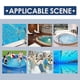thumbnail image 5 of Pastillas de cloro multifuncionales, aptas para piscinas, jacuzzis, spas, mesas de limpieza de piscinas, clarificadores de agua, productos químicos para piscinas, 300 unidades, dosificador, 5 of 5