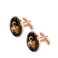 thumbnail image 2 of Aries Constellation Men's Stainless Steel Shirt Cufflinks for Formal Attire, 2 of 6
