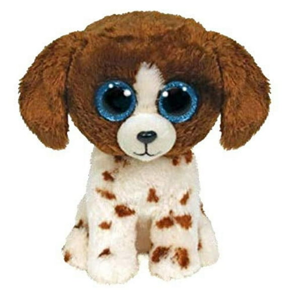 Muddles Dog TY Beanie Boos Plush stuffed animal 6" Small New with Tags