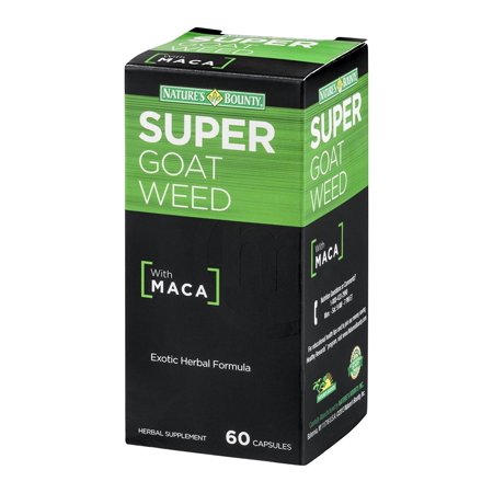 UPC 074312073236 product image for Nature's Bounty Super Goat Weed with MACA Herbal Supplement Capsules - 60 CT | upcitemdb.com
