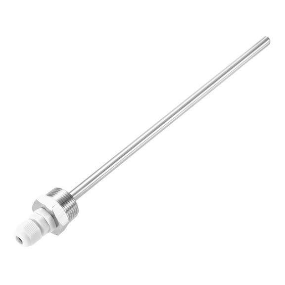 Uxcell 8mm Dia G3/4 Thermowell Weldless Stainless Steel 304 with Cable Gland 250mm Length for Beer Fermenter, White