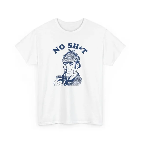 Hot Trending No Way Sherlock T-Shirt Design Preview Only