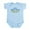 Sky Blue, variant on - My Great Uncle Infant Bodysuit - Baby Light Bodysuit, Size Newborn - 24 Months
