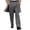 C-Grey121, variant on DHFJKG Dress Pants For Men Wide Leg Loose Fit Casual Business Flat Front Solid Color Stretch Pants Classic Trousers
