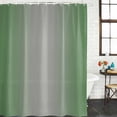 thumbnail image 3 of Green Grey Ombre Waterproof Fabric Shower Curtain,Modern Gradient Abstract Art Waterproof Fabric Shower Curtain for Bathroom Curtains Bathtubs Hotel Shower Curtains with 12 Hooks Extra Long 72x84, 3 of 8