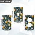 thumbnail image 7 of Yayeee Blank Wall Plate Cover 1-Gang 4.5"x2.7" Home Unused Decorative Outlet, Floral Lemons, 7 of 7