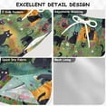 thumbnail image 2 of FORMRS Boys Swim Trunks Quick Dry Mesh Lining Beach Boardshorts, Sizes XS-XL, Floral Black Cats Pattern, 2 of 7