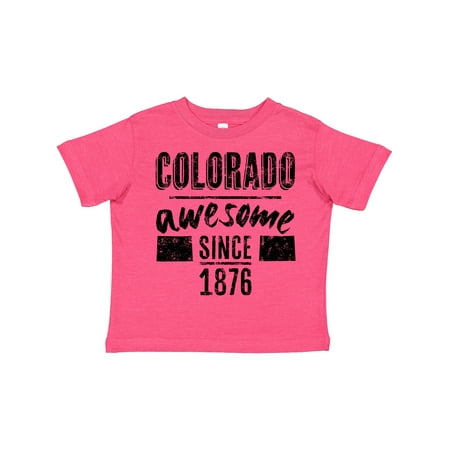 

Inktastic Colorado Awesome Since 1850 Gift Toddler Boy or Toddler Girl T-Shirt