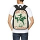 thumbnail image 4 of Disketp West Cowboys Mochila Minimalista de Gran Capacidad, Mochila de Viaje para Escuela, Trabajo o Uso Diario, 4 of 6
