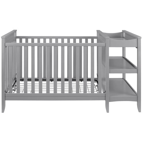 Baby Relax Emma 2in1 Crib n Changer Combo Gray