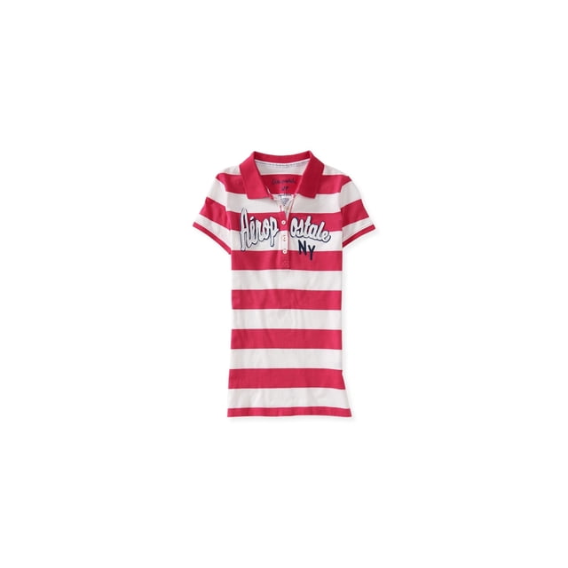 Polo Aeropostale NY para mujer, rosa, extragrande Aeropostale Polo