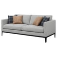 thumbnail image 4 of Apperson Upholstered Track Arm Sofa Light Grey, 4 of 11