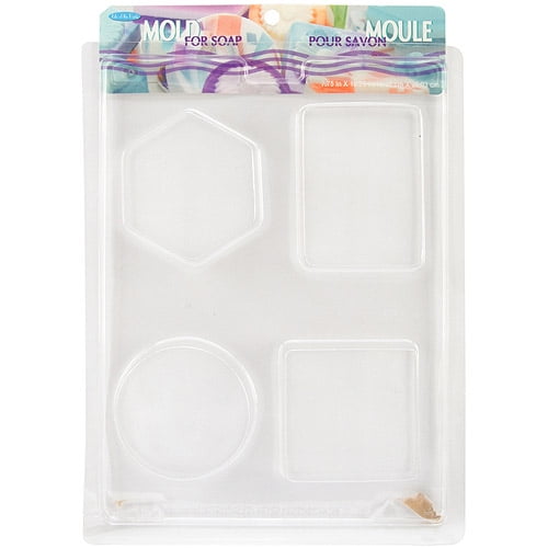 Soap Bar Mold, 4 Shapes